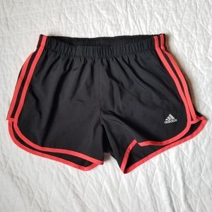 Adidas Climalite 3 Stripe Running Shorts